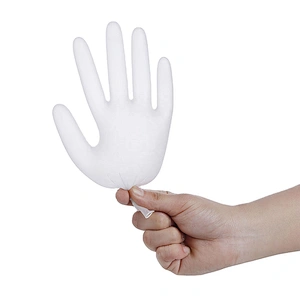 top premium disposable white natural latex gloves comfortable grip sterile gloves hot sale top quality safety gloves