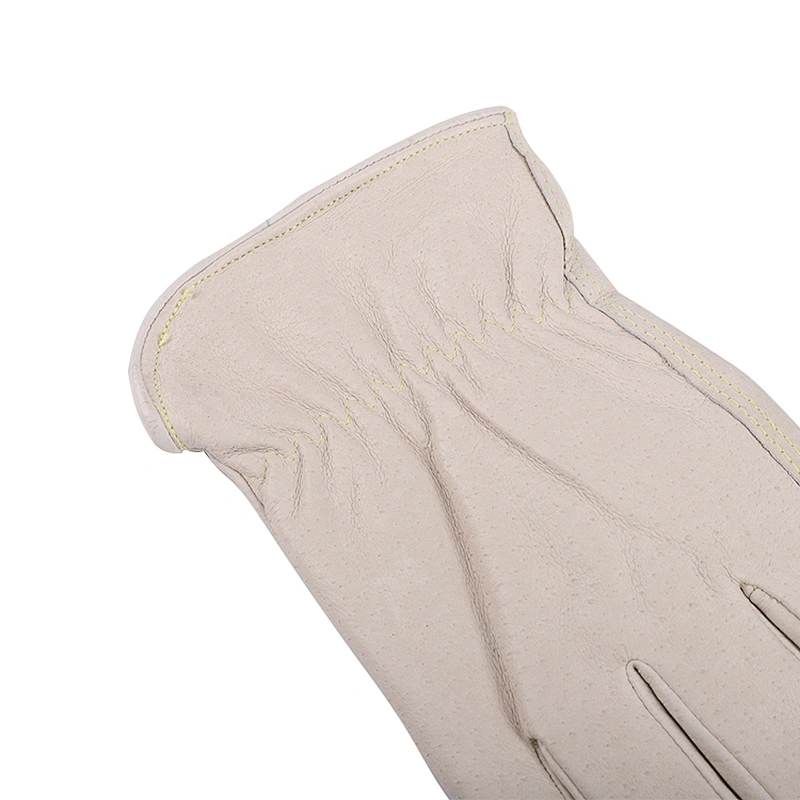 grade AB men thinulate c100 durable pig grain leather winter safety driver working gloves