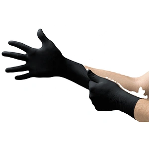Sale Hot Disposable Black Non-medical Nitril Gloves Wholesale Sterile Black Gloves Nitrile 7mil 8mil  Nitril gloves