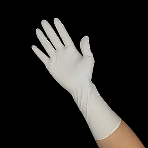 Top White Touchntuff Lab Safety Nitrile Exam Gloves Cheap Disposable Clean Touch Screen Nitrile Gloves
