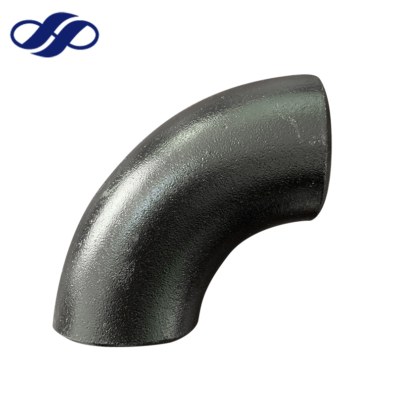 BUTT WELD SEAMLESS CARBON STEEL BLACK PAINT ELBOW