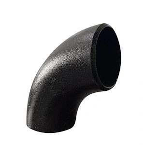 BUTT WELD SEAMLESS CARBON STEEL BLACK PAINT ELBOW