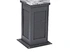 new square style pc solar lawn lamp manufacturer