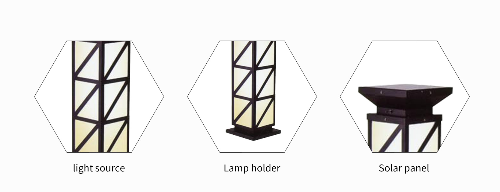 aluminium led solar lawn light manufacturer