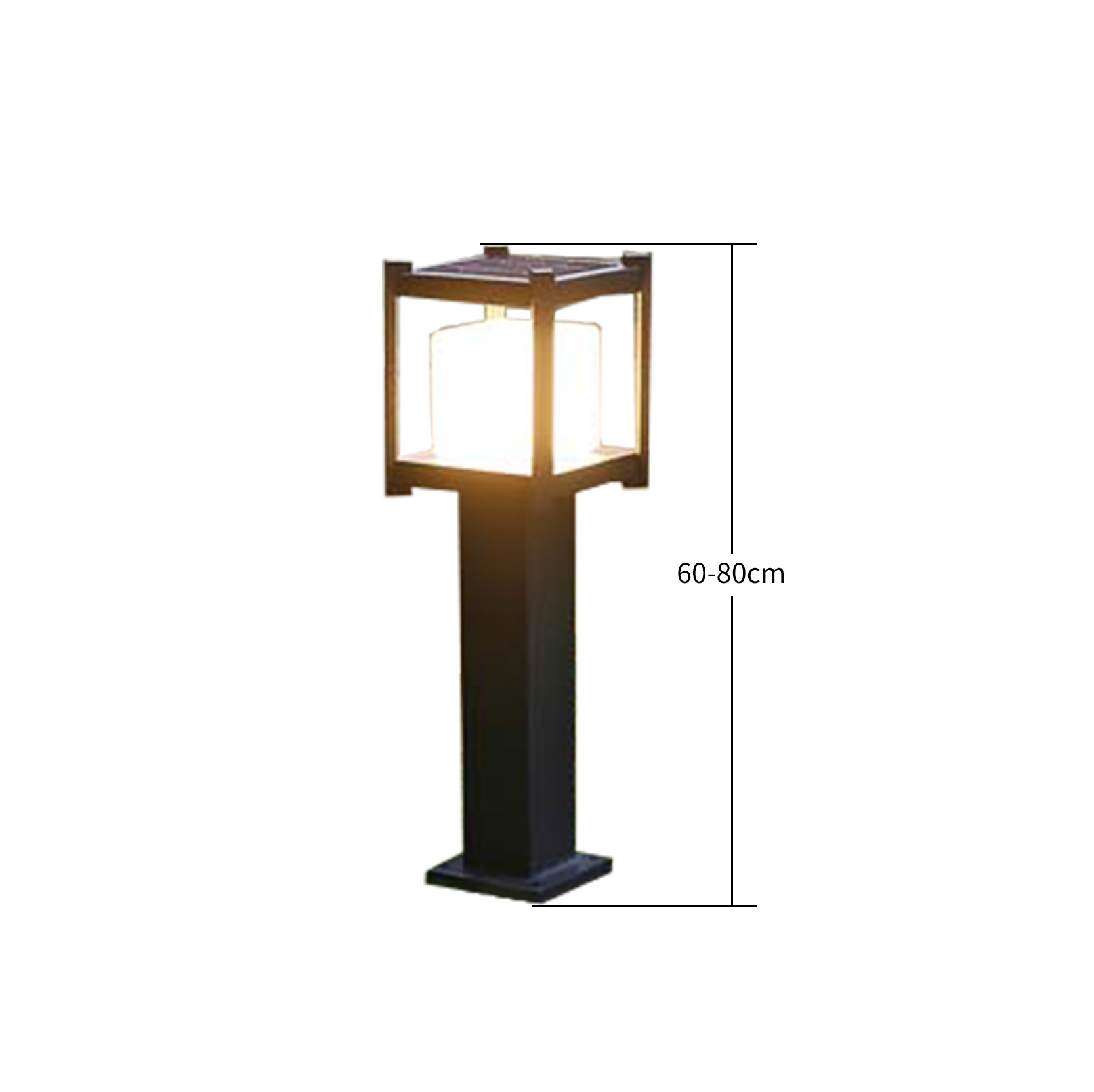 chinese style solar lawn lamp manufacturer