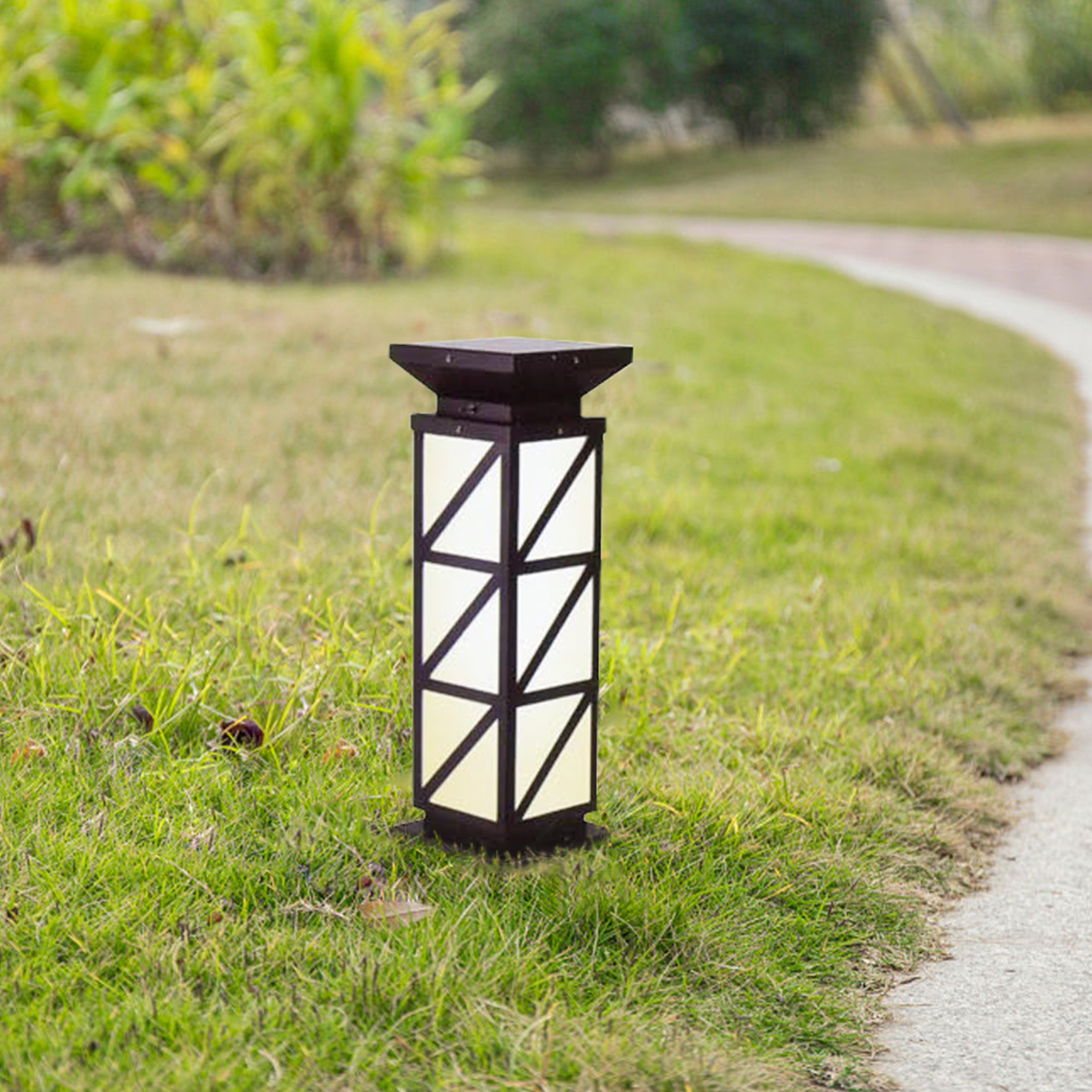 all in one led solar lawn light manufacturer