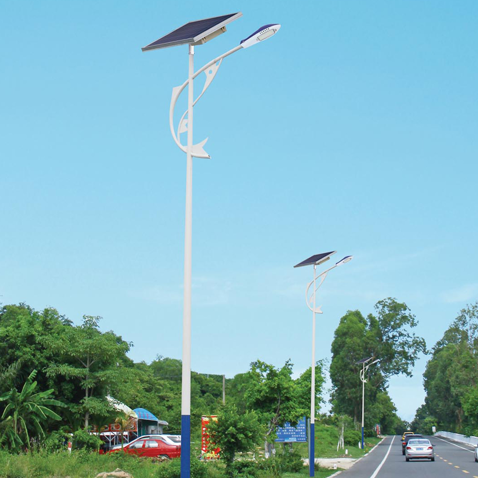 50-200W solar led street light manufacturer