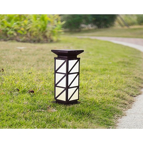 simple led solar lawn light