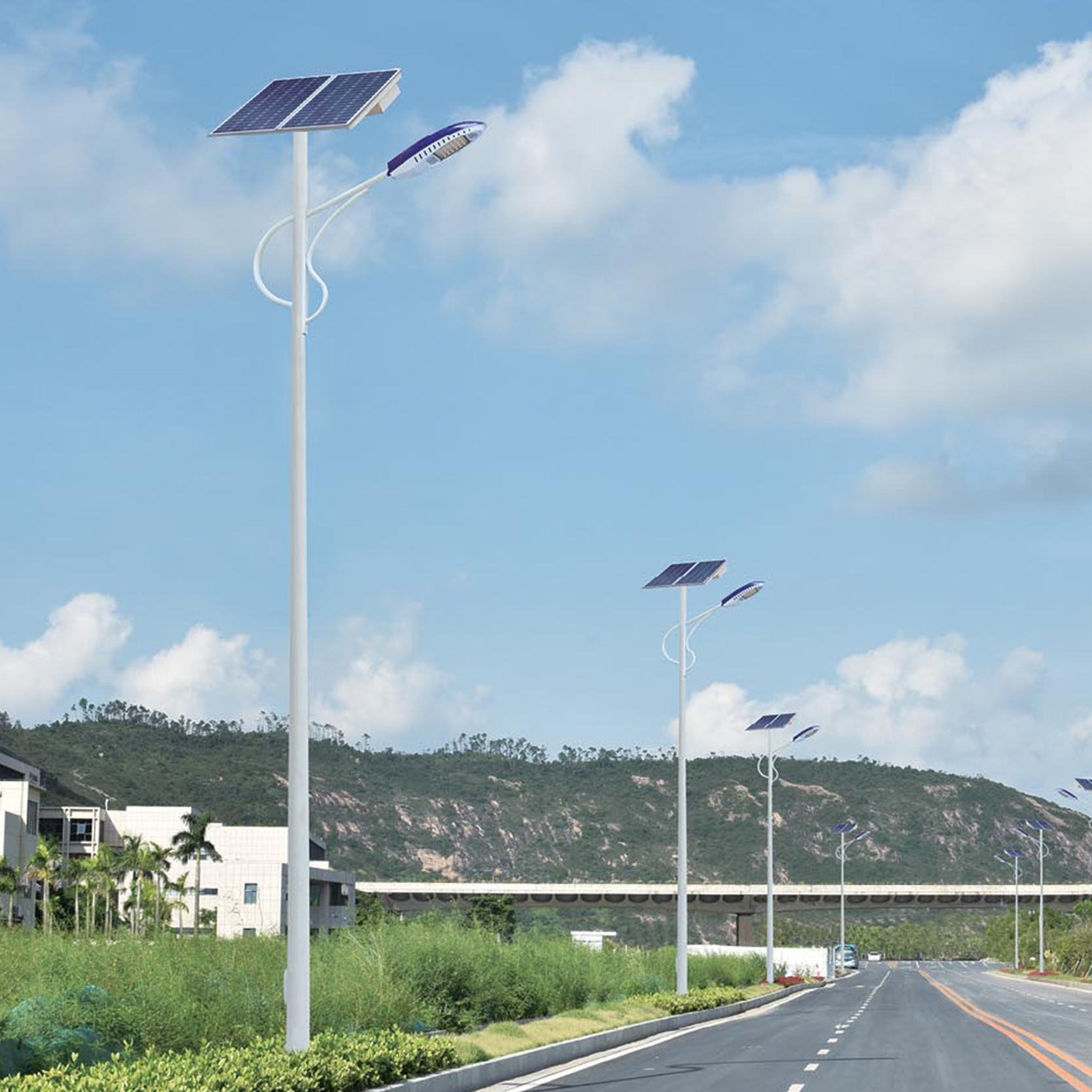 100w solar led street light manufacturer