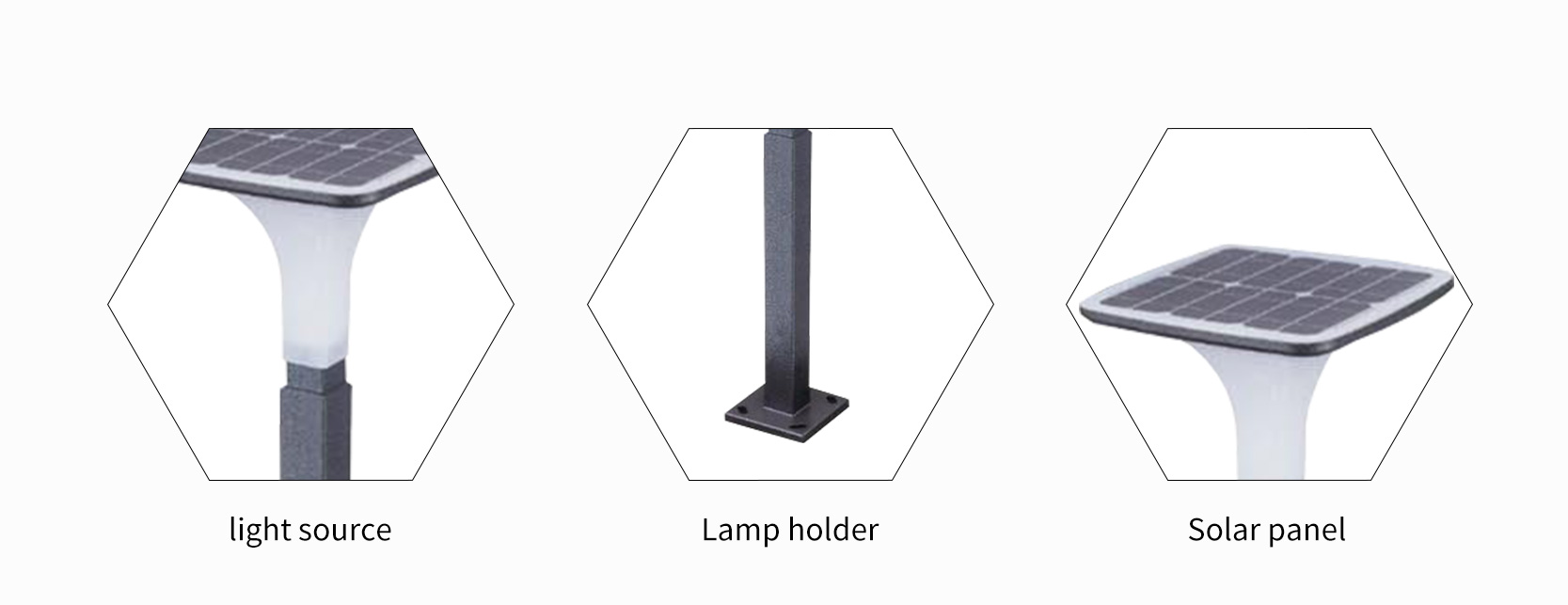 aluminium led solar bollard light manufacturer