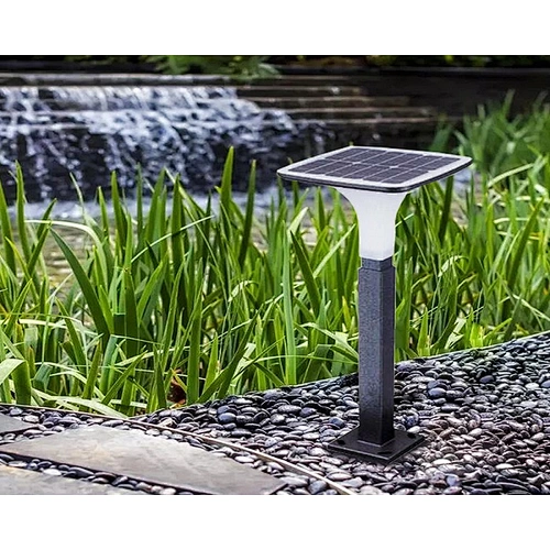 led solar bollard light