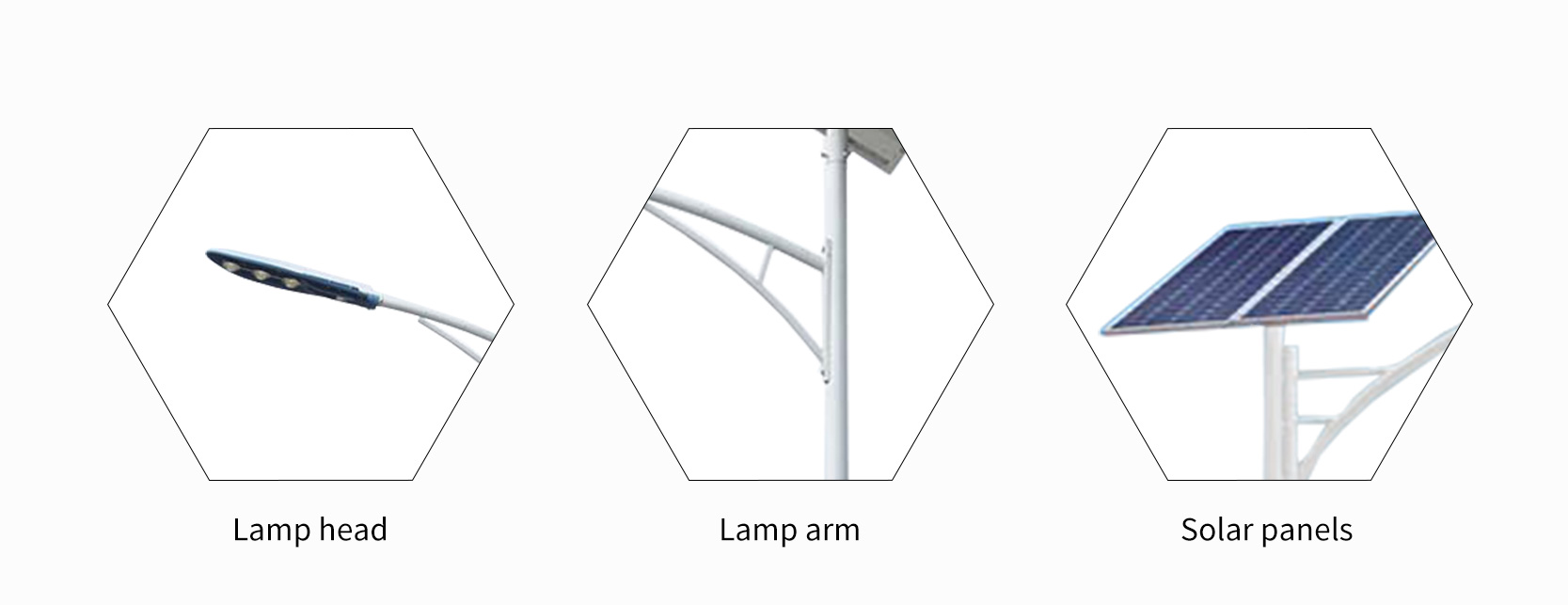 solar single arm street light fixture manufacturer