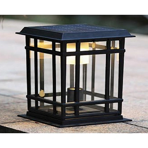 modern led solar pillar light manufacturer