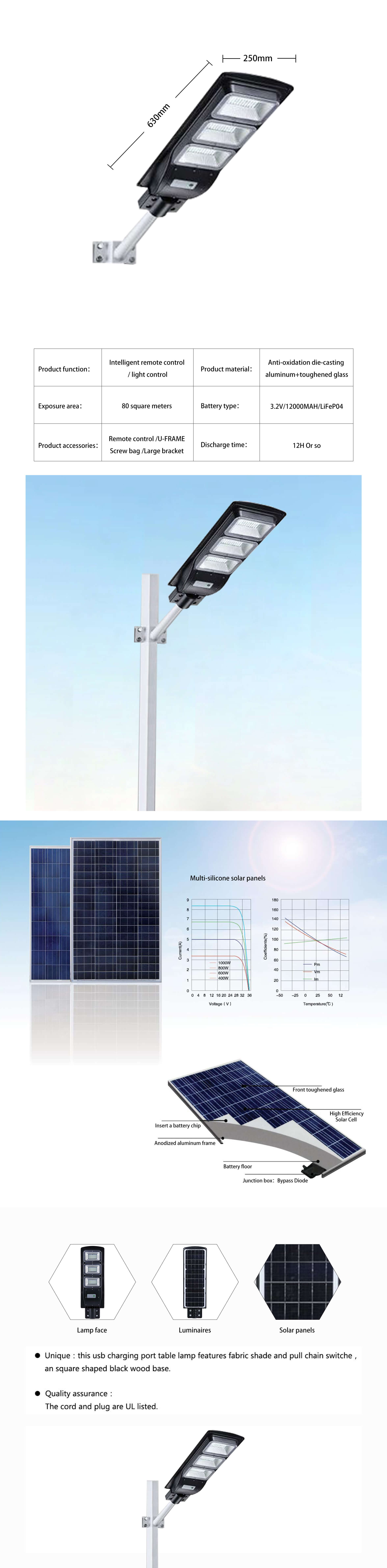 all in one led solar street light manufacturer