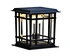 2W good quality modern led solar pillar light manufacturer