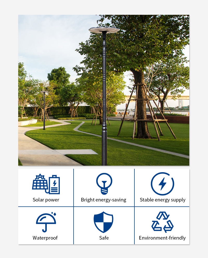 save erergy all in one solar garden lamps supplier