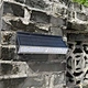 New style aisle sense rectangle led all in one  solar wall lamp manufacturer