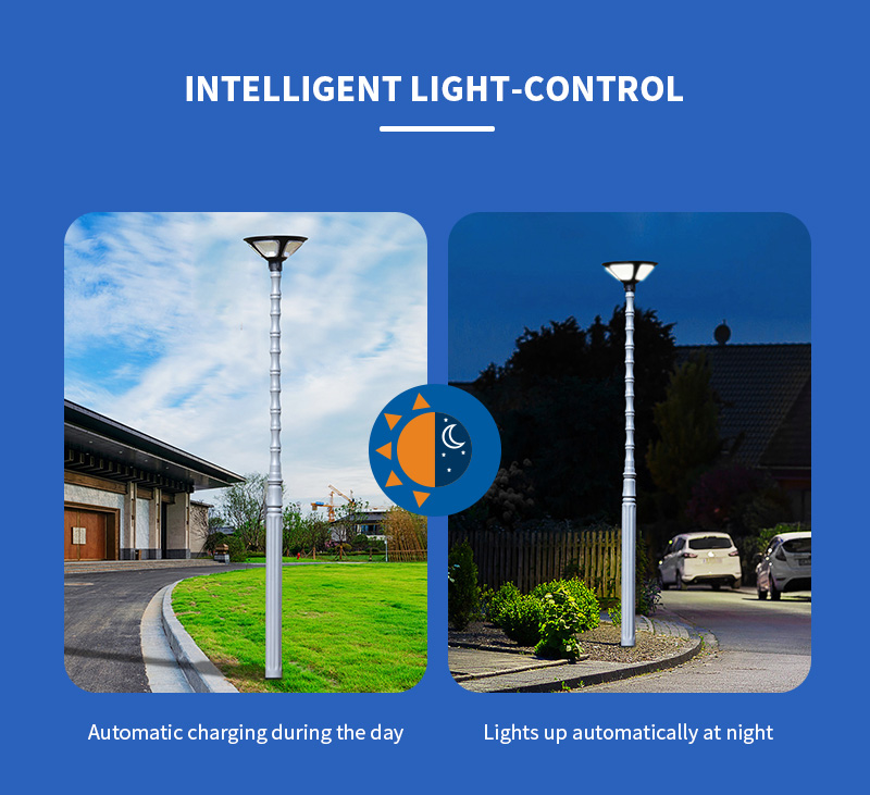 smart led solar garden light manufacturer