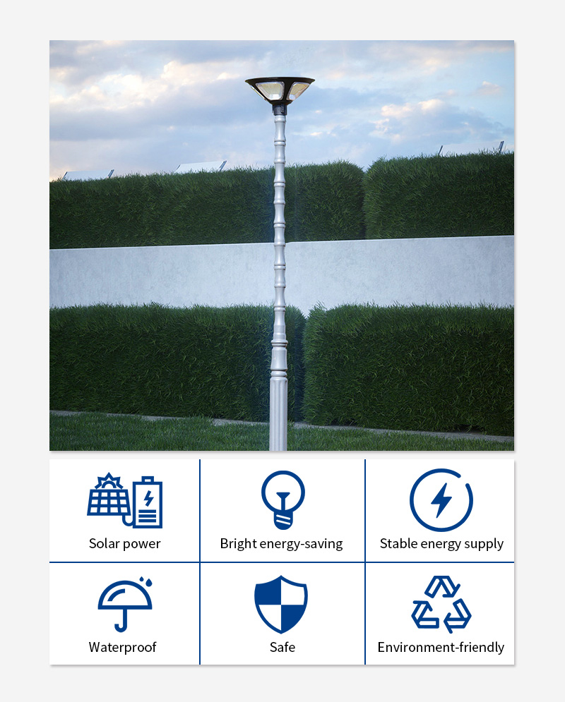 20W solar garden light manuafacturer