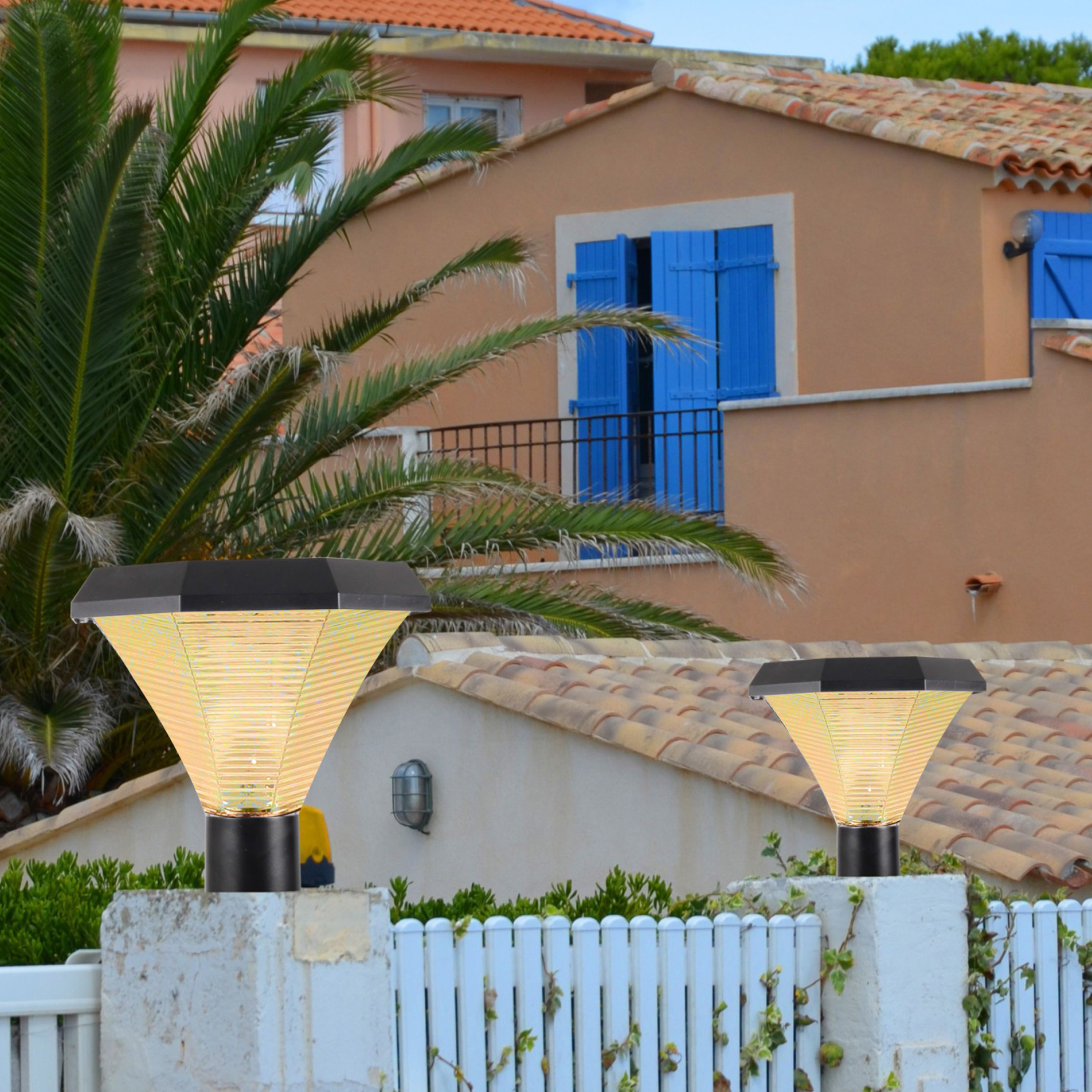 all in one led solar column lamp manufacturer