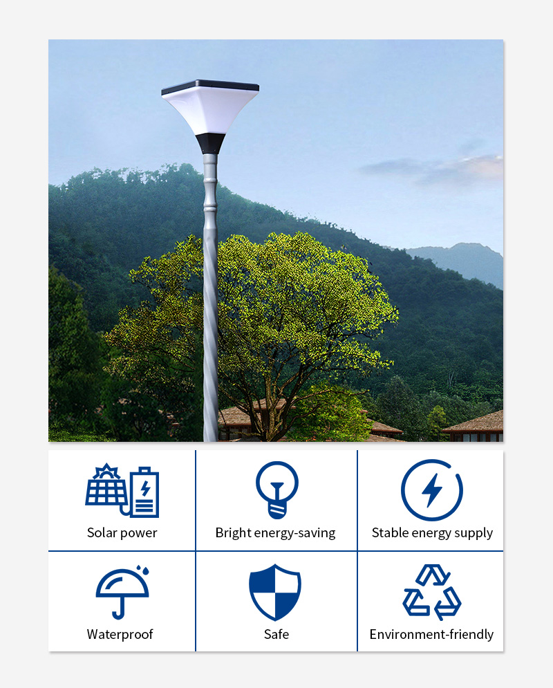 all in one led solar urban lamp manufacturer