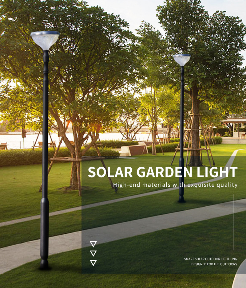 waterproof solar garden lamps manufacturer
