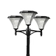 daffodil six side PC diffuser all in one led solar yard lamp manufacturer