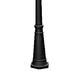 all in one led solar yard lamp with aluminium decorative base manufacturer