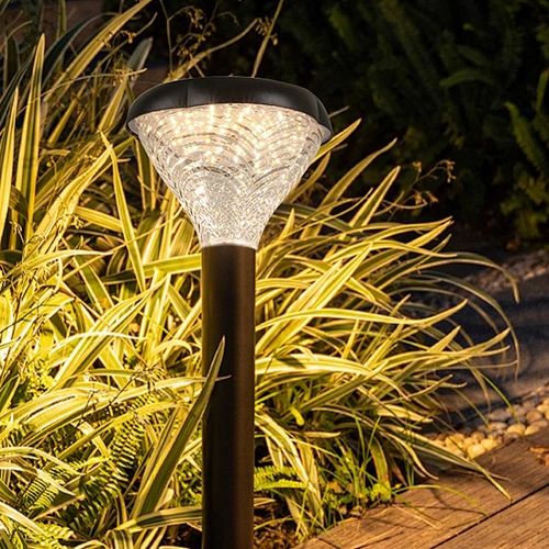 China camellia PC all in one led solar lawn lamp