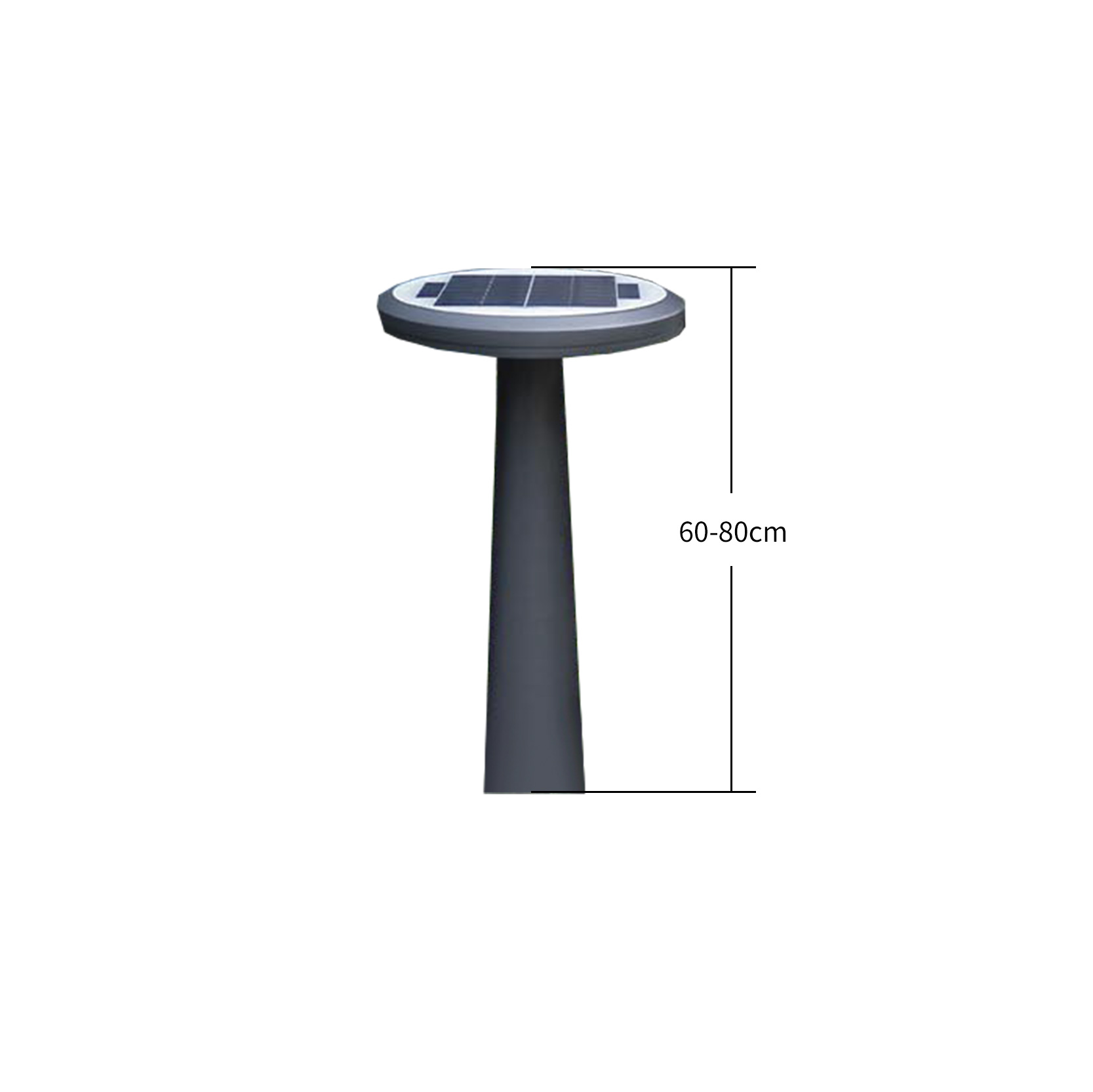 all in one led solar bollard light manufacturer
