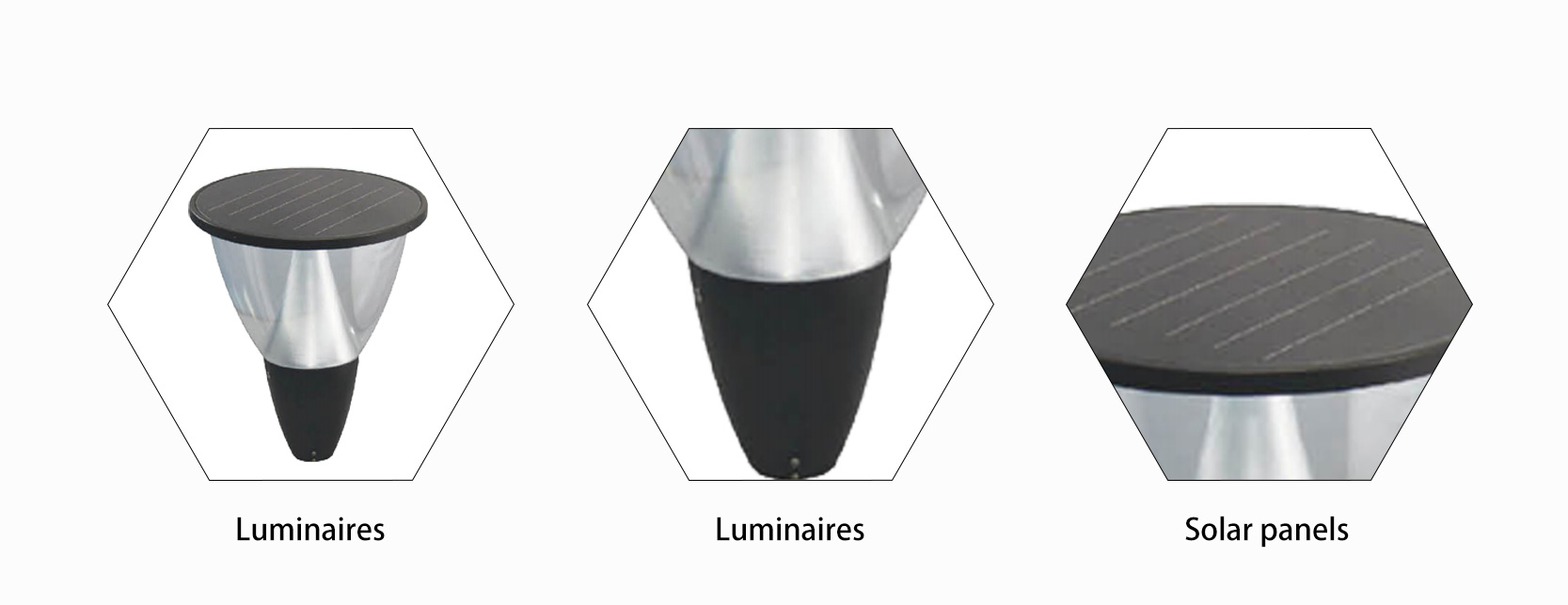 aluminium all in one solar urban light luminaire manufacturer