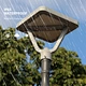 half-moon led all in one solar yard lamp supplier
