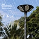 high quality lotus led all in one solar garden lamp exporter