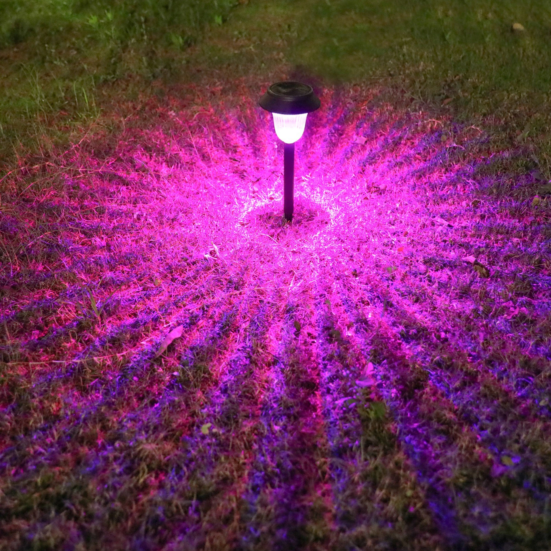 all in one led solar color pin lights manufacturer