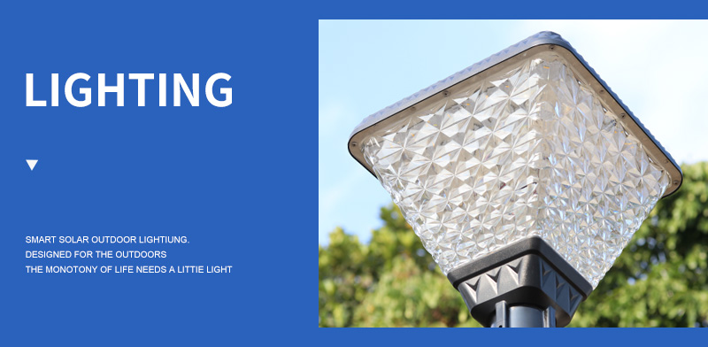 new style PC difusser all in one solar garden lamp manufacturer
