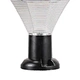 Hexagonal pear flower pc led solar column lamp manufacturer
