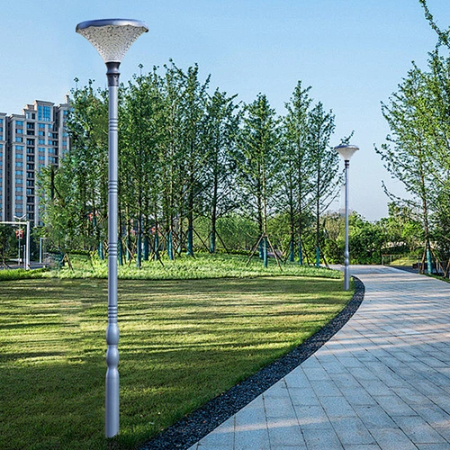 big diamond led solar yard lamp