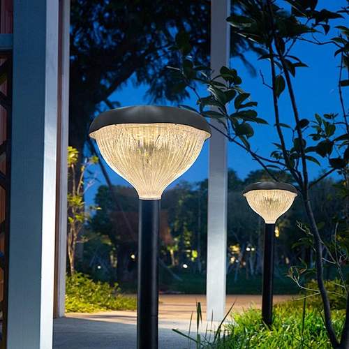 small sunflower pc all in one led solar lawn lights