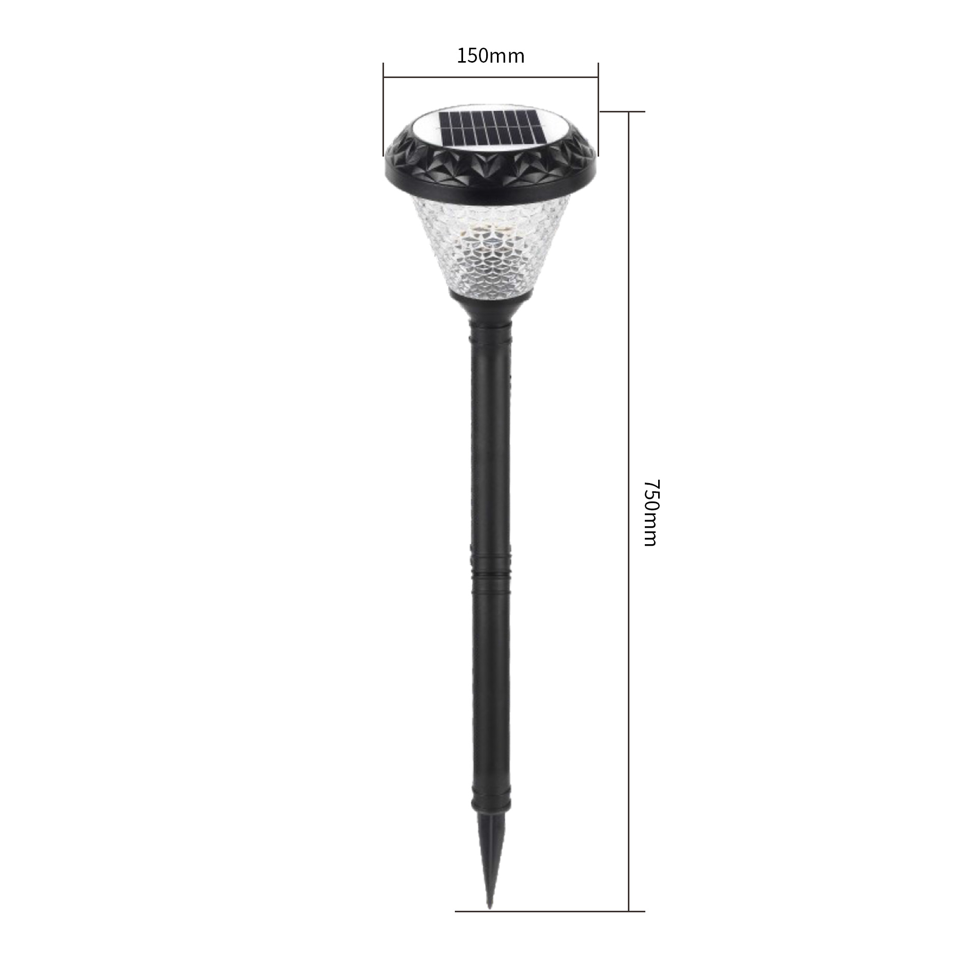 pc led solar pin light manufacturer