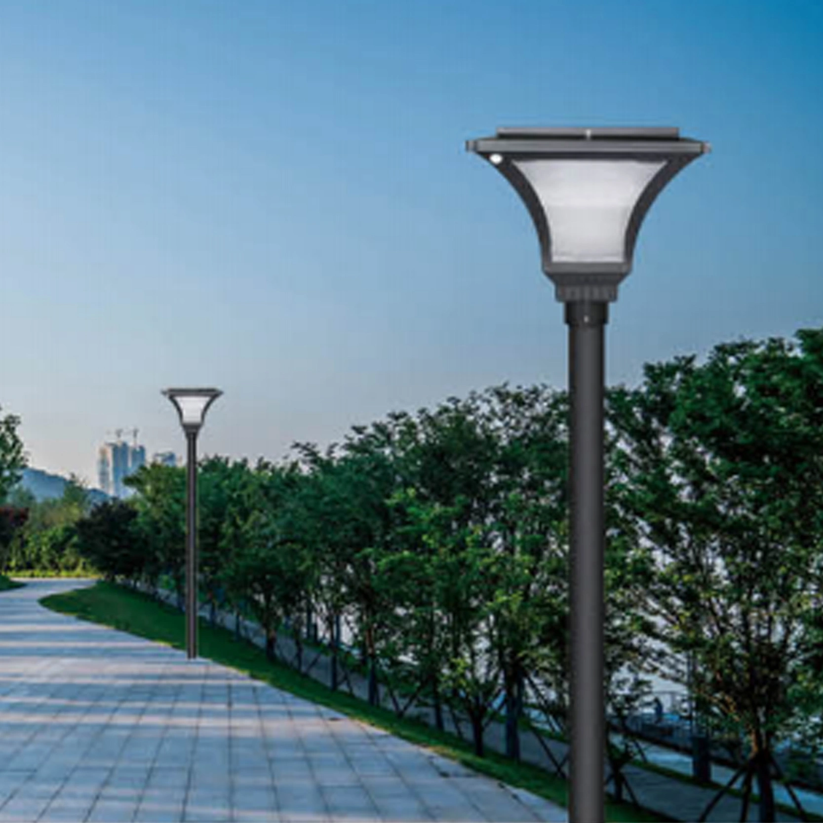 waterproof solar garden lamps manufacturer