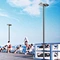 Feraday modern All in one Solar Led garden light fixture manufacturer
