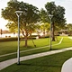 half-moon led all in one solar yard lamp exporter