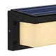 ABS  with PC diffuser all in one solar led wall lamp manufacturer