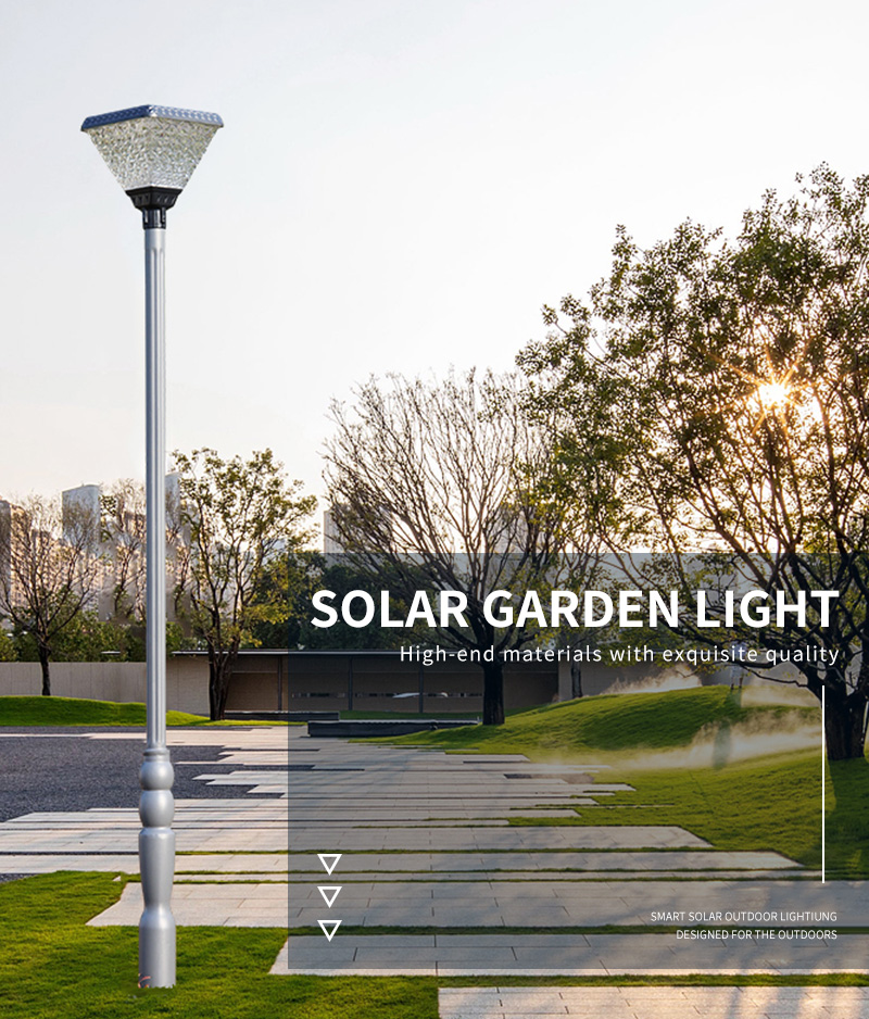 modern all in one solar garden lamp manufacturer