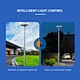UFO 8 big round led solar urban light  wholesaler
