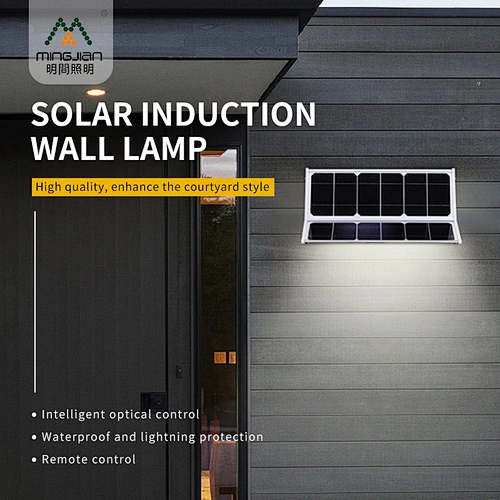 double-sided all in one solar wall lamp