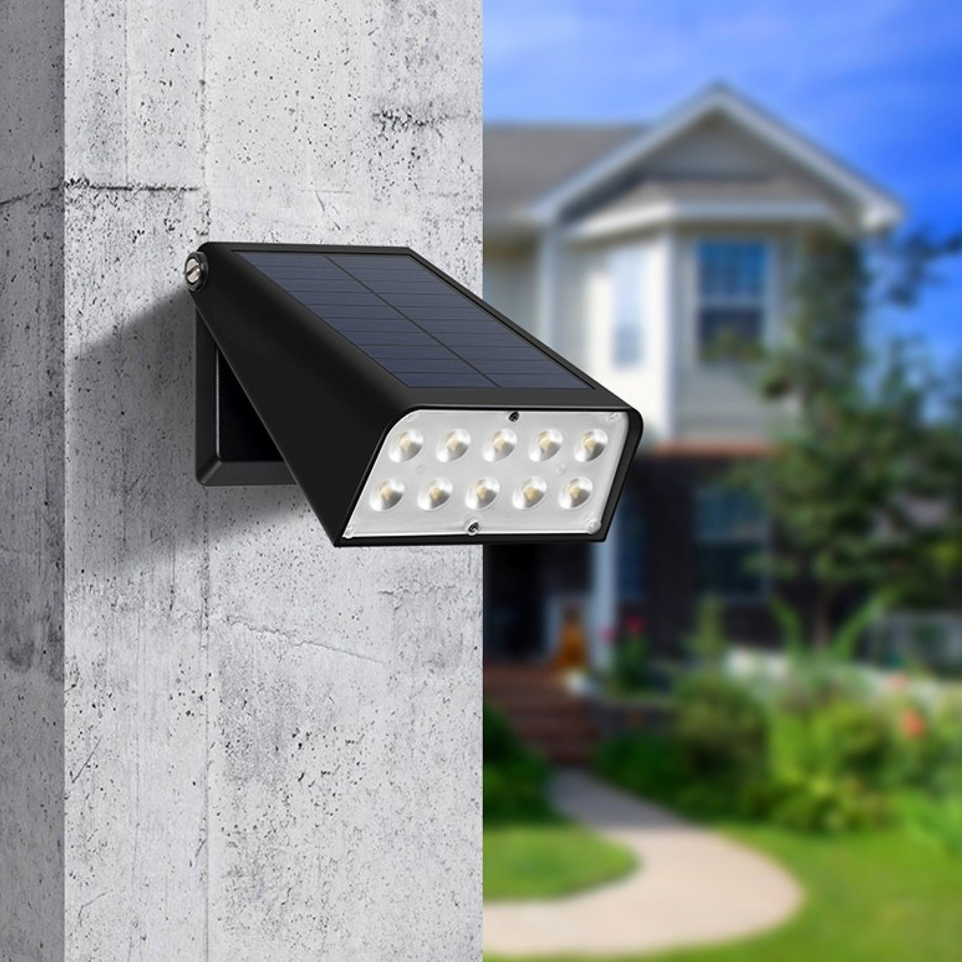 all in one led solar wall light manufacturer