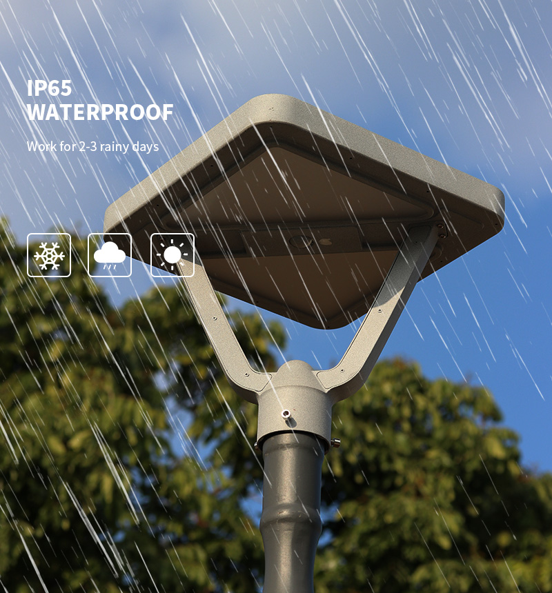 waterproof modern half-moon led all in one solar yard lamp manufacturer