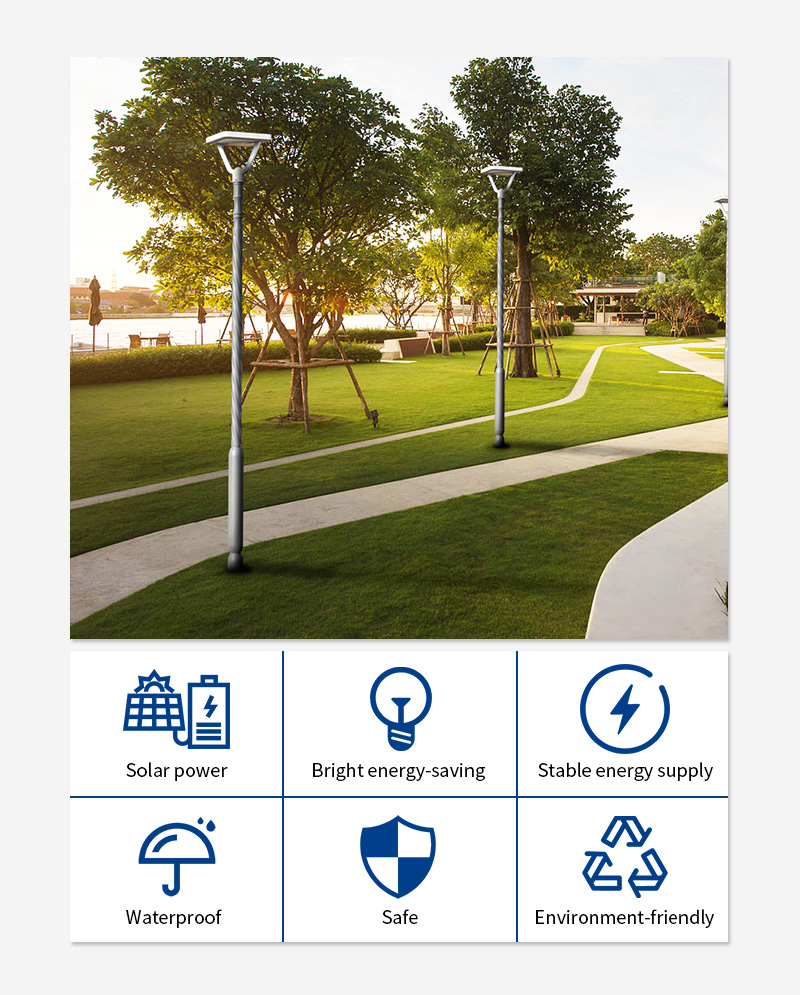 bright energy saving half-moon led all in one solar yard lamp supplier