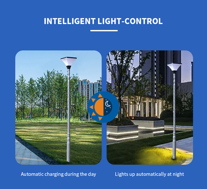 smart led solar urban lamp supplier